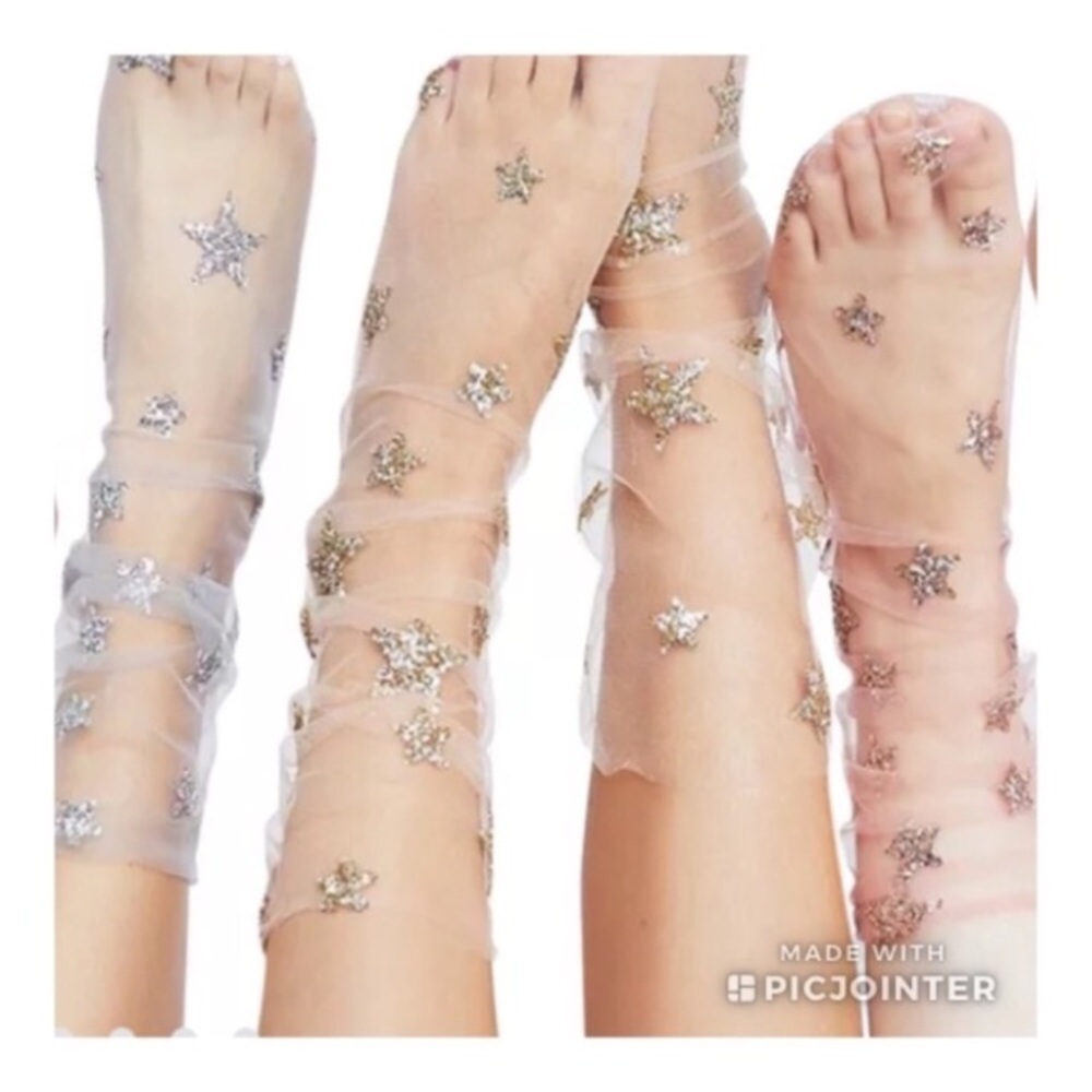 ($5 if bundled with a full price item) SILVER Star Stockings